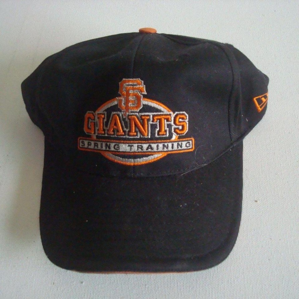 SAN FRANCISCO GIANTS NEW ERA VINTAGE 00 Y2K HAT CAP M5